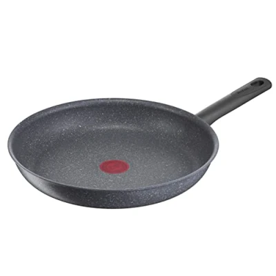 Afbeelding van Tefal Natural ON G2800702 koekenpan 30 cm,100% Veilige Mineralia + Coating, Met Natuurlijke Mineralen, Extra Krasbestendig, Brede Inductiebodem, Geschikt voor Alle Warmtebronnen, incl Inductie