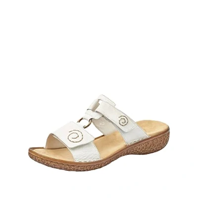 Afbeelding van Jack &amp; Jones Dames Frühjahr/Sommer V69n2 Muiltjes, Witte Weiss 80, 39 EU