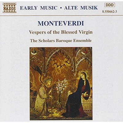 Afbeelding van The Scholars Baroque Ensemble Vespers Of (2 CD)