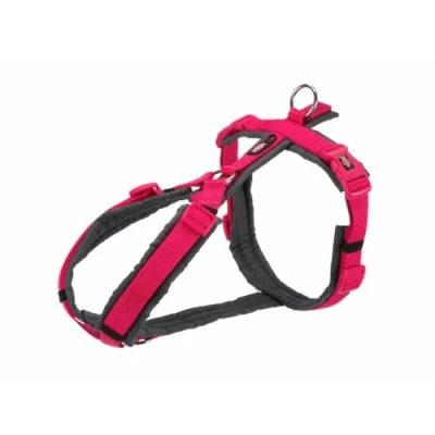 Afbeelding van Trixie Hondentuig Premium Trekking Fuchsia / Grijs 70 85X2,5 CM (396164)