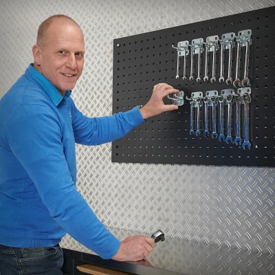Afbeelding van Datona Gereedschapshaak Dubbel 5 Cm (10 Stuks)