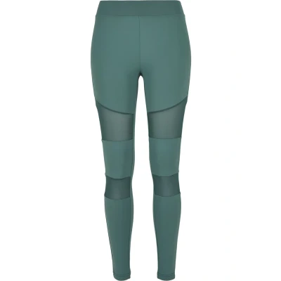Afbeelding van Urban Classics Ladies TECH MESH Leggings Legging, Dames, Maat: Medium, Paleleaf