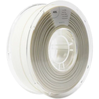 Afbeelding van Maertz PMMA 1010 008 Filament ABS kunststof Chemisch bestendig 2.85 mm 1000 g Wit 1 stuk(s)