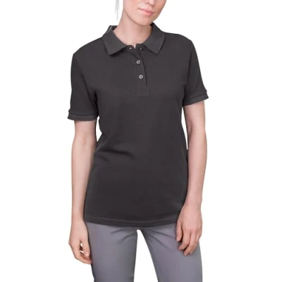 Afbeelding van Women&#039;s &#039;Luxury Stretch&#039; Polo met korte mouwen Dark Grey XL
