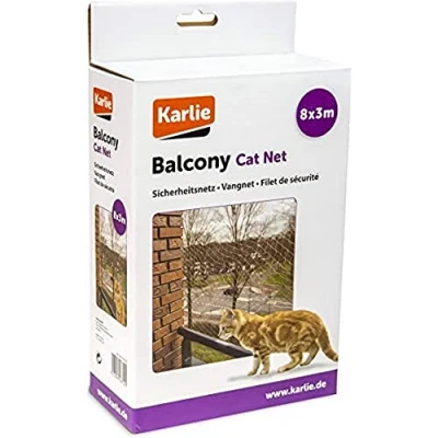 Afbeelding van Karlie 521939 kattenbeschermingsnet transparant L: 8 m B: 3