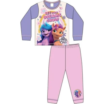 Afbeelding van My Little Pony pyjama paars met roze MLP pyama maat 104