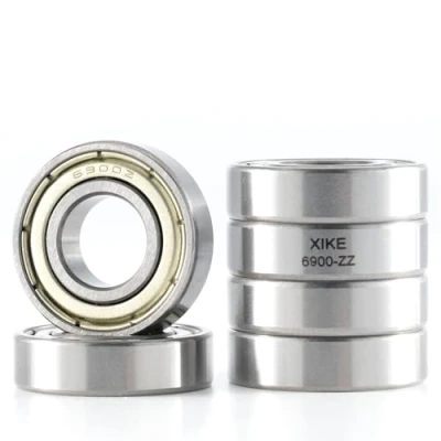 Afbeelding van XiKe 6 Stuks 6900ZZ Kogellager 10x22x6mm Chroomstaal en Dubbele metalen afdichting 6900Z Groefkogellagers