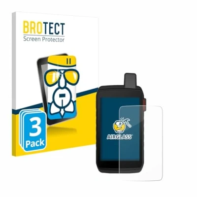 Afbeelding van BROTECT Screenprotector voor Garmin Montana 710i Folie Beschermfolie Beschermglas transparant (3 Stuks)