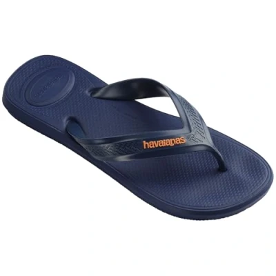 Afbeelding van Havaianas Heren Top Max Comfort Flip Flop, Marineblauw, 9/10 UK, Donkerblauw, 43/44 EU