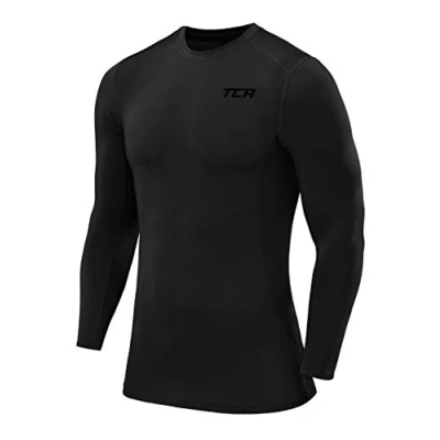 Afbeelding van Pro Performance Compressietop met lange mouwen voor Jongens Zwart