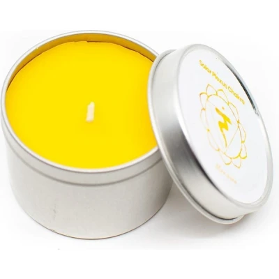 Afbeelding van Natuurlijke Geurkaars 3e Chakra Musk
