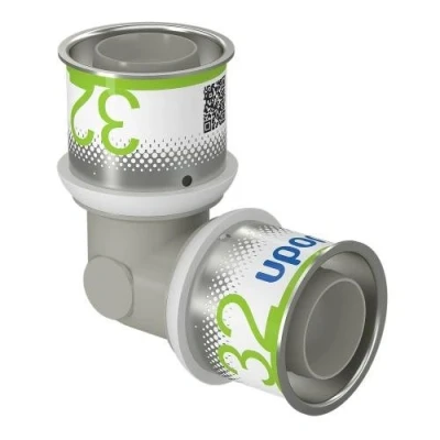 Afbeelding van Uponor S Press Plus Composiet perskoppeling knie