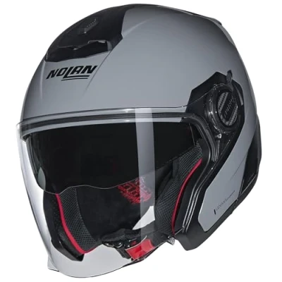 Afbeelding van Nolan N40 5 06 Classico N Com Jet Helm, grijs, afmeting XL voor man