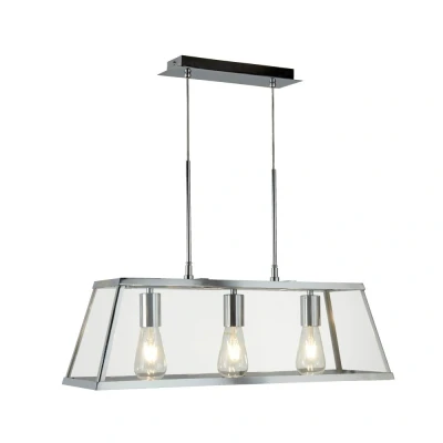 Afbeelding van Searchlight Eetkamer hanglamp Voyager 3 lichts 4613 3CC