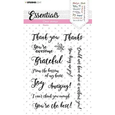 Afbeelding van Studio Light Clear Stamp Essentials nr.178 SL ES STAMP178 A6