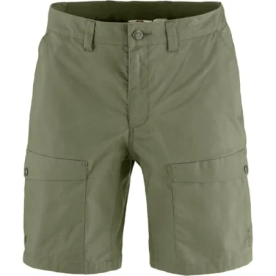 Afbeelding van Fjällräven Abisko Hybrid Trail Short Heren Laurel Green 50 Groen Wandelbroek
