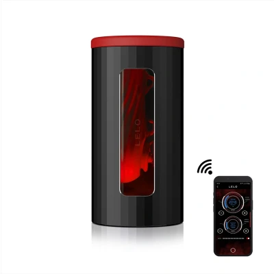 Afbeelding van LELO F1S V2 Masturbator App Controlled Zwart/ Rood