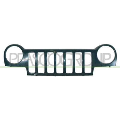 Afbeelding van PRASCO JE0112305 Grille Auto Buiten JEEP: Cherokee III (KJ) 2.4 Laredo, 3.7 4x4, 2.5 CRD 2.8 4x4 2001 2008