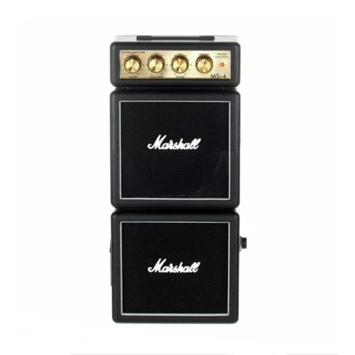 Afbeelding van Gitaarversterker Marshall Mini Amp 2x2W Zwart op Batterij