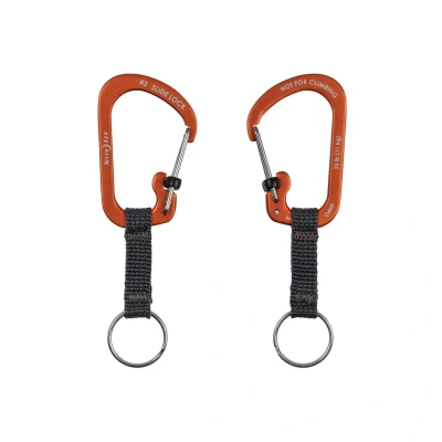 Afbeelding van Nite Ize Carabiner #3 Slidelock Keyring Aluminium oranje