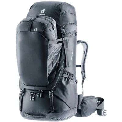 Afbeelding van deuter Voyager 60+10 SL Reisrugzak voor dames, Zwart, 10 l, L