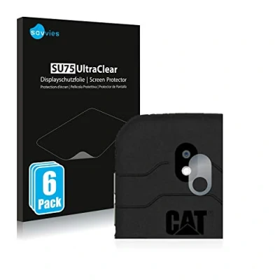 Afbeelding van Savvies (6 Stuks) Schermbeschermer voor Caterpillar Cat S42 (ALLEEN Camera Lens) Screen Protector Ultra Transparant