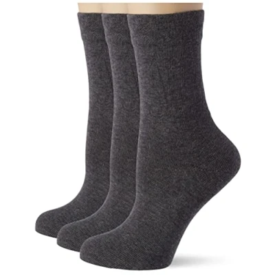 Afbeelding van Nur Die 487805 damessokken, zonder rubber, 3 stuks, wit (wit 920), 35 38 EU