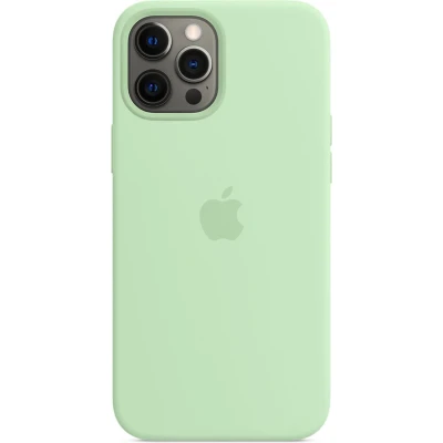 Afbeelding van Apple origineel Silicone MagSafe Case iPhone 12 Pro Max Pistachio MK053ZM/A