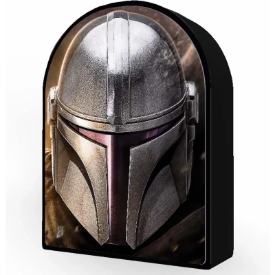 Afbeelding van Star Wars: The Mandalorian Mando Puzzel met vormige blikken doos 300 stk 46x31 cm 3D lenticulair effect