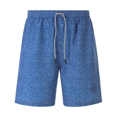 Afbeelding van Jan Vanderstorm Zwemshorts, Heren, Maat: Large, Blau