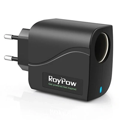 Afbeelding van RoyPow Auto Power Supply Converter Transformer 24W 12V2A AC naar DC Adapter 220V/240V 12V Sigarettenaansteker bus