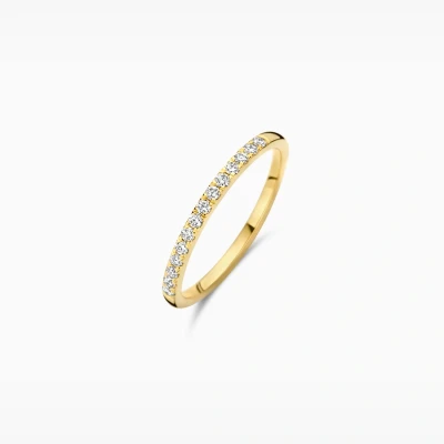 Afbeelding van Blush Lab diamonds ring LG1012Y 14k Geelgoud Ringen 14 Karaat goud