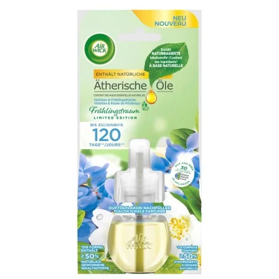 Afbeelding van AirWick Geurolie Fles Navulling Lentebloemen &amp; Dewy (Frühlingsblumen) 19ml