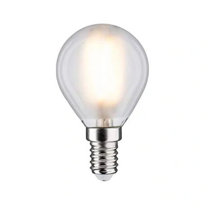 Afbeelding van Paulmann 28632 LED lamp filament druppel 5W klassiek verlichtingsmiddel dimbaar mat 2700 K warmwit E14