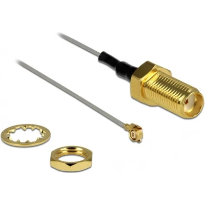 Afbeelding van MHF III (v) SMA kabel Micro Coax (0,81 mm) 50 Ohm / grijs 0,20 meter