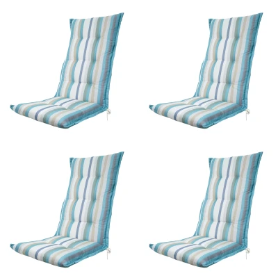 Afbeelding van Madison Kussen hoog 50x123 Righe azure 4 stuks