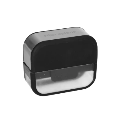 Afbeelding van Knoflookrasp Microplane Zwart/Rvs