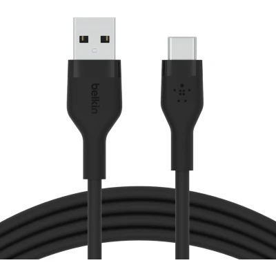 Afbeelding van Belkin Boost Up Charge Telefoniekabel USB A naar C 3m Zwart