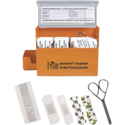 Afbeelding van Söhngen 1009920 pleisterdispenser kinderen, B 16 x H 12,2 D 5,7 cm, oranje
