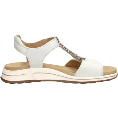 Afbeelding van Ara Osaka S Sandalen Plat wit Maat 42