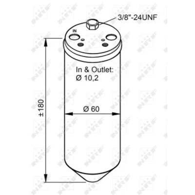 Afbeelding van Droger, airconditioning NRF 33319