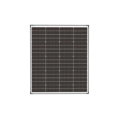 Afbeelding van enjoy solar 36 V monokristallijn zonnepaneel, 182 mm zonnecellen, 10 busbars ideaal voor camper, balkoninstallatie, tuinhuisjes, boot (150 watt)