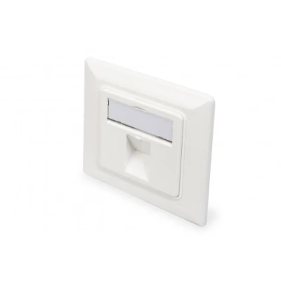 Afbeelding van Digitus DN 93811 Keystone houder Enkelvoudig Wit