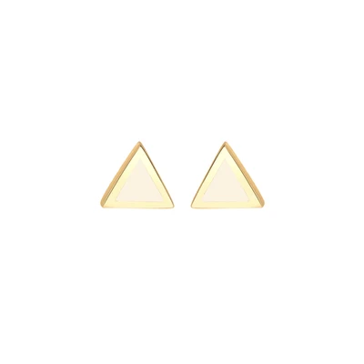 Afbeelding van Elli Triangle GEO Oorbellen, Dames, Maat: One Size, Goldfarben