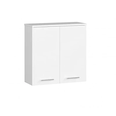 Afbeelding van AKORD Hangende badkamerkast FIN W60 2D 2 deurs, 60 x 22,5 cm (b h d), gewicht 18 kg