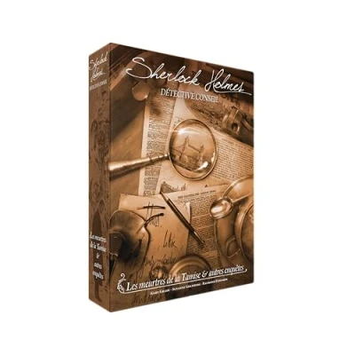 Afbeelding van Sherlock Holmes SCSHDC01FR Detective TIP: De Morder der Tamise &amp; andere uitvindingen, meerkleurig, 180 stuks (1 stuk)