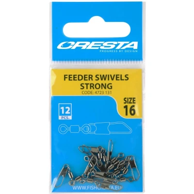 Afbeelding van Cresta Feeder Swivels Strong 10 stuks Wartel #14