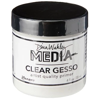Afbeelding van Ranger 4 oz Clear Gesso Jar, Wit
