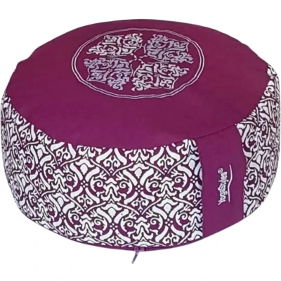 Afbeelding van YogaStyles Meditatiekussen Design Paars XL
