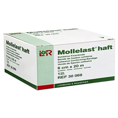 Afbeelding van Mollelast Haft Windel Elast Adh 6cmx20m 30069